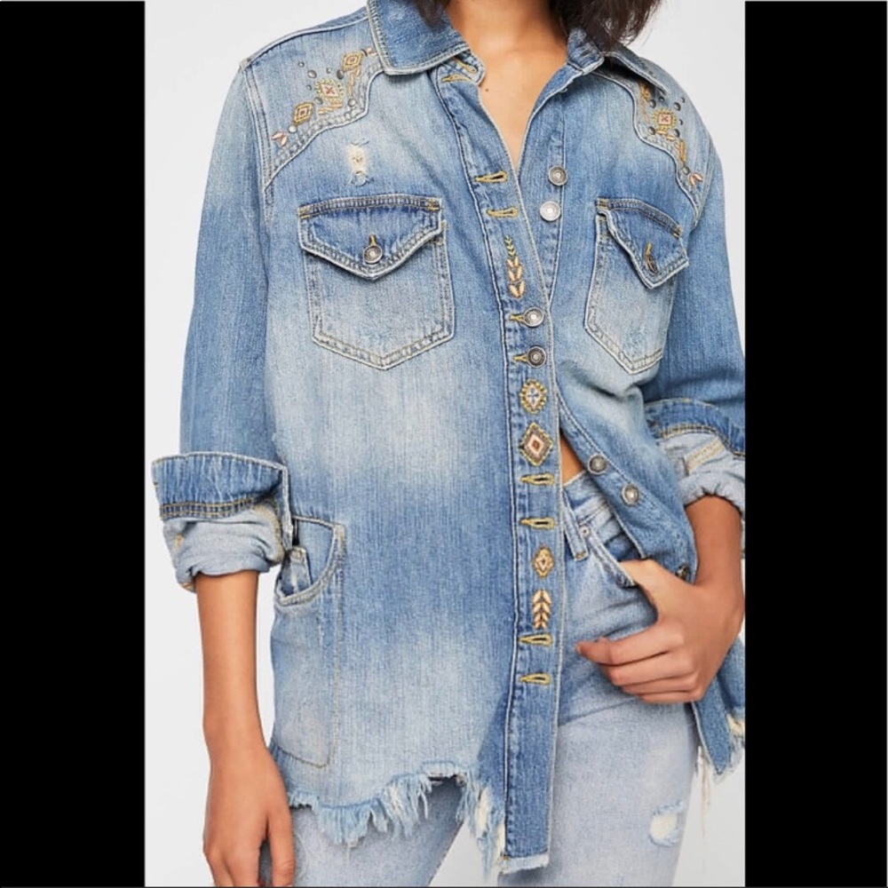 Denim Boho jacket